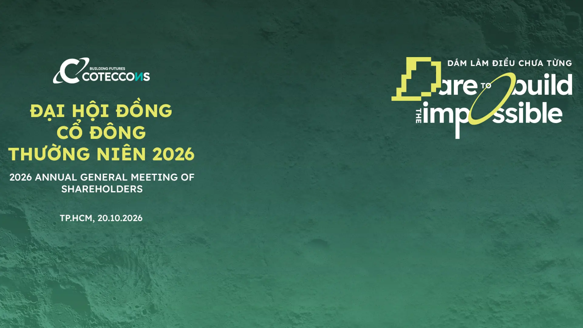 ANNUAL GENERAL MEETING OF SHAREHOLDERS 2026