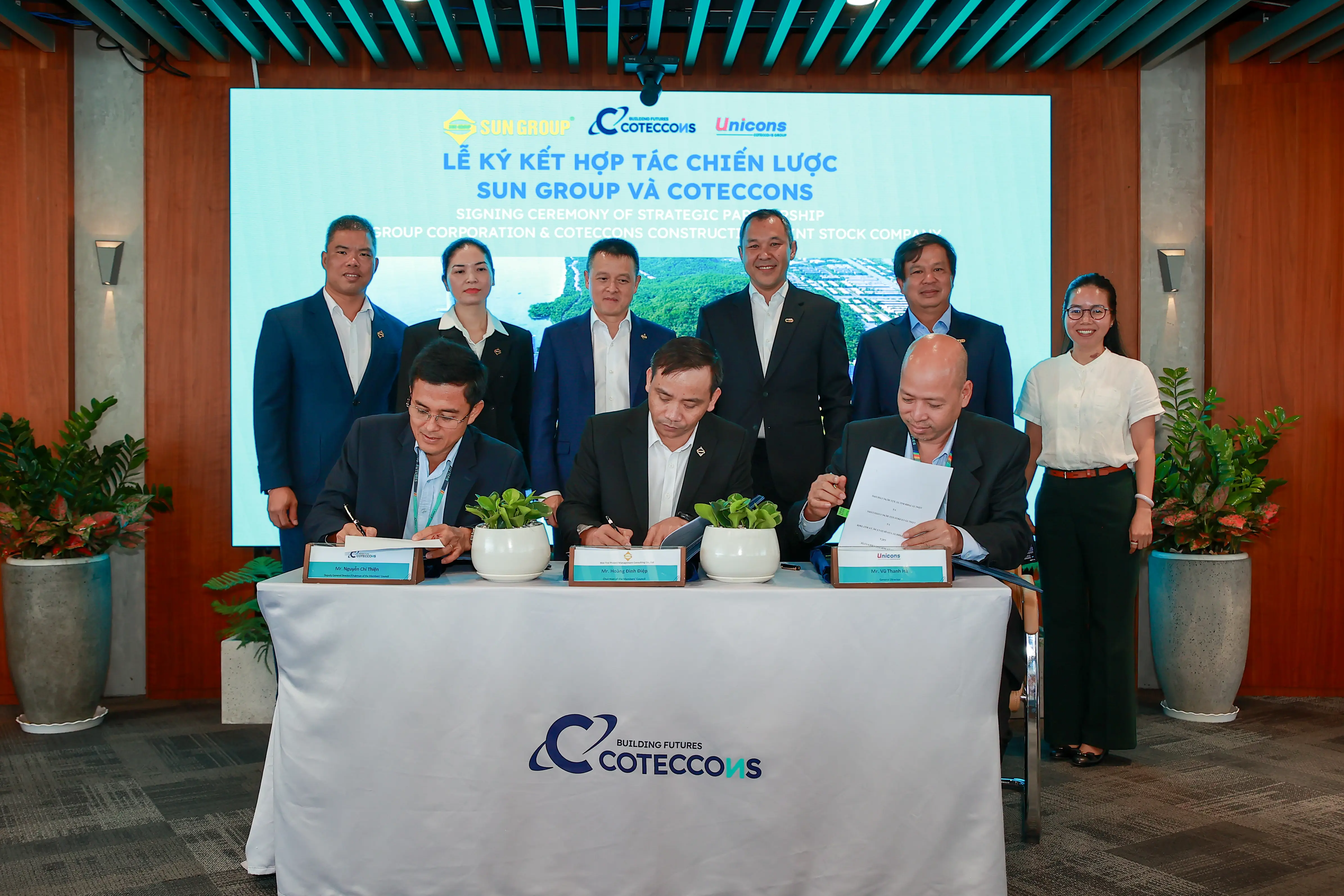 COTECCONS VÀ SUN GROUP KÝ KẾT HỢP TÁC CHIẾN LƯỢC
