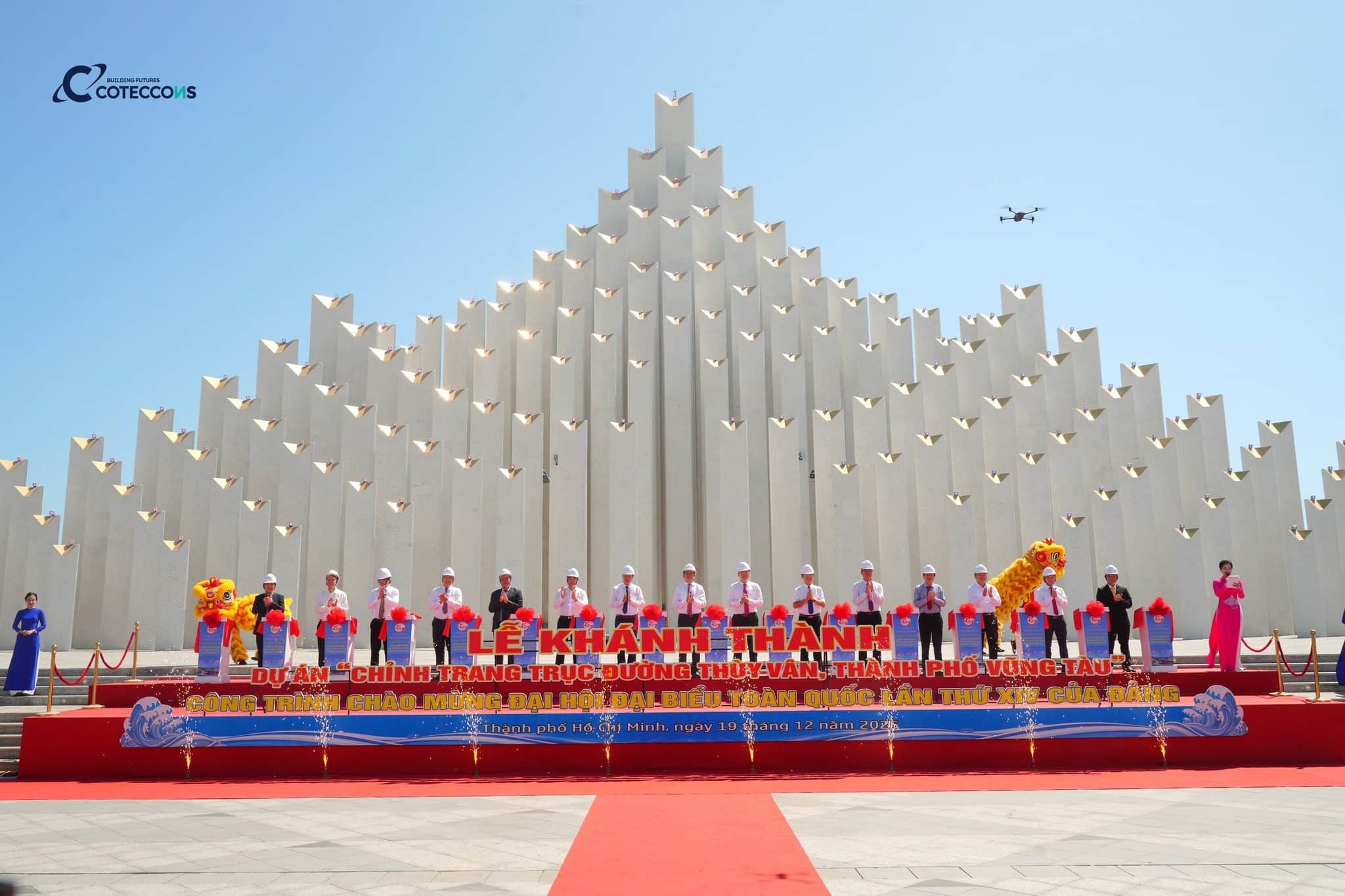 Coteccons Makes Its Mark on Public Infrastructure Projects, Driving the Development of Vung Tau Tourism