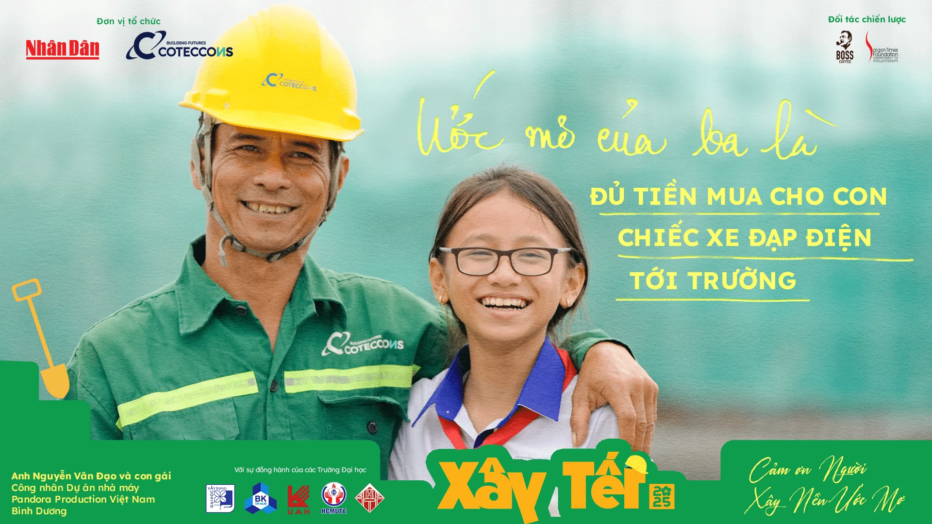 HẠNH PHÚC CỦA NGƯỜI CÔNG NHÂN LÀ NỀN MÓNG CHO SỰ THÀNH CÔNG CỦA COTECCONS