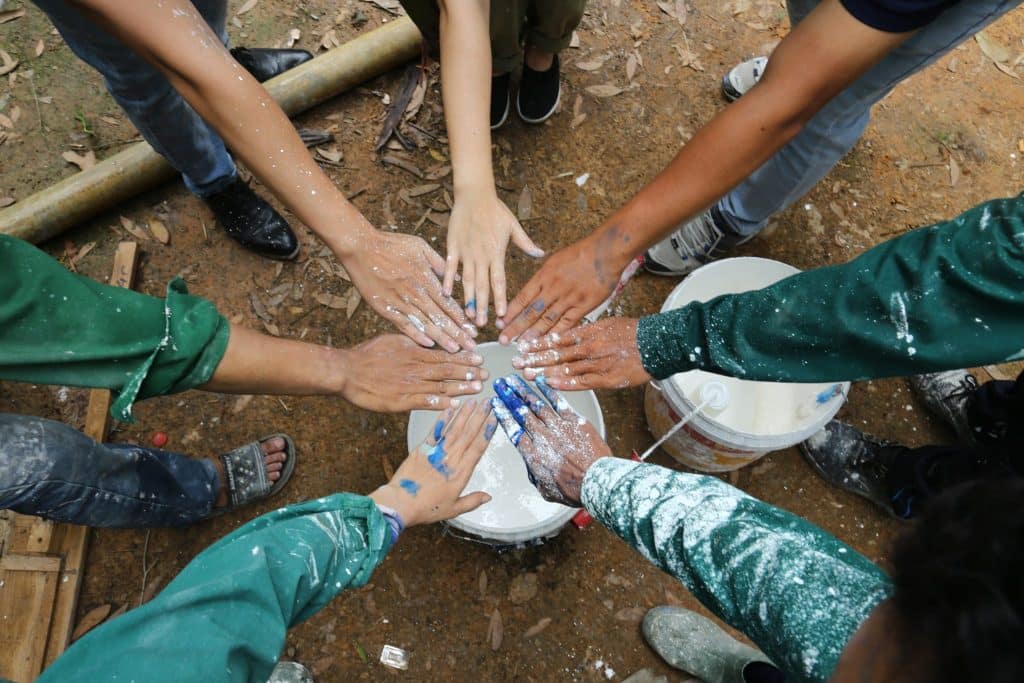 Dirty hands for 'cleaner' buildings